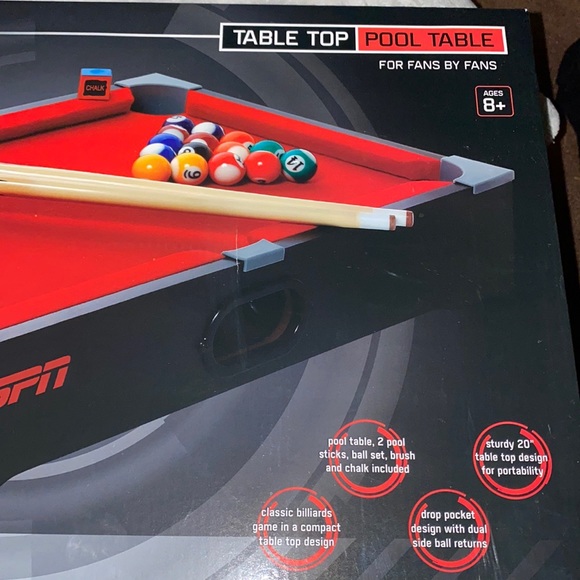 ESPN Table Too Pool Table - Picture 2 of 4